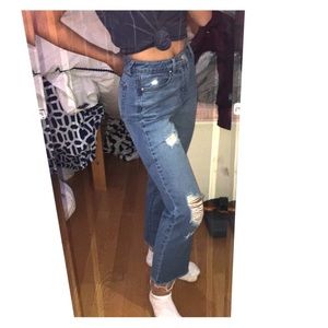 Ripped Mom Jeans